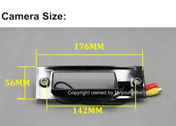 Камера заднего вида с ночным видением для Chevrolet Cruze Sedan 2015/Автомобильная камера