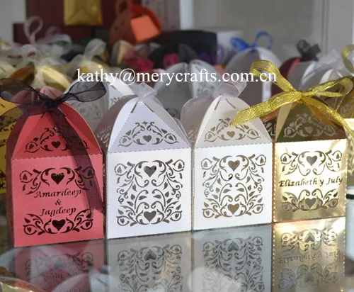 Выдвижная коробка для свадебных сувениров, коробка для конфет с лазерной резкой, свадебные сувениры, Филиппины от AliExpress RU&CIS NEW