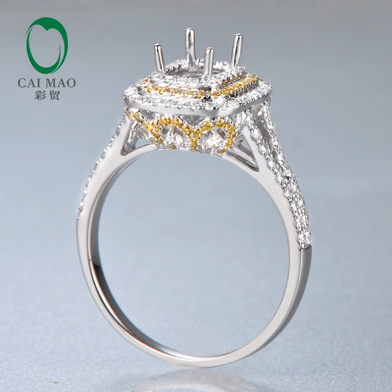Женское кольцо из белого золота с изумрудом 18 к 0 85 карат|gold greek key jewelry|gold