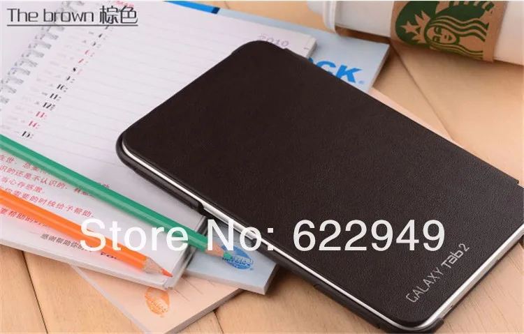 Официальный Кожаный чехол-книжка для samsung Galaxy Tab 2 7,0 P3100 P3110 " P6200 P6210/Tab 8,9 P7300 P7310 8,9"