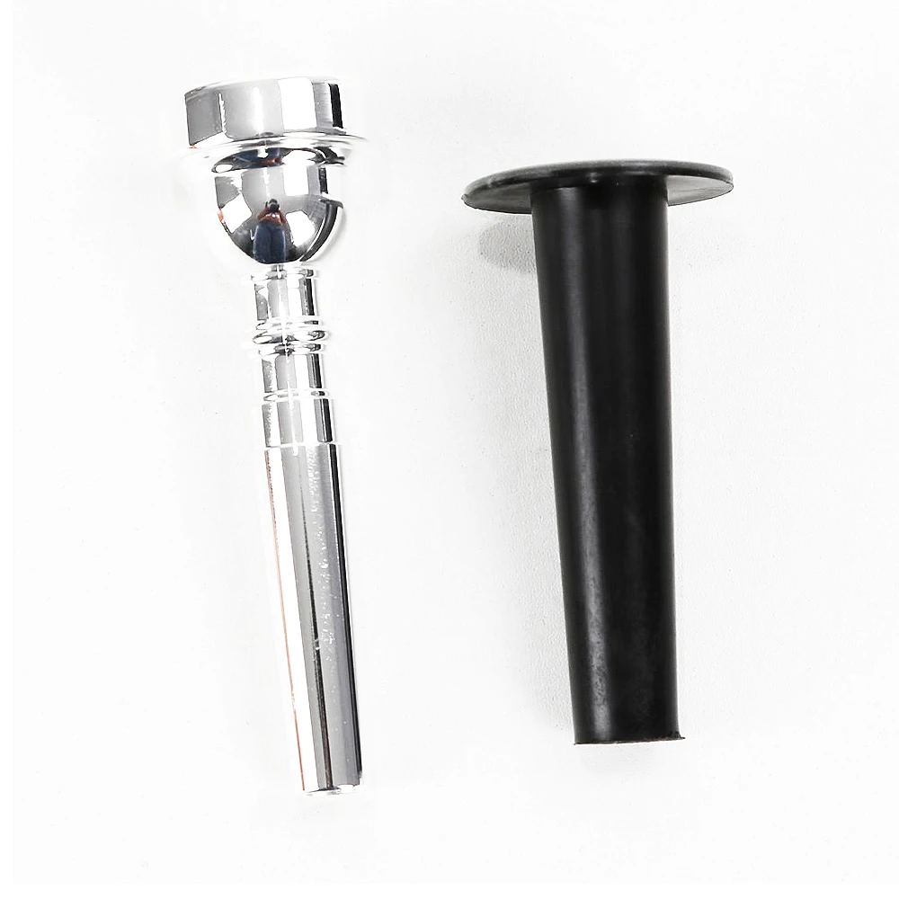 Bb труба B плоский латунный фосфор медь изысканный с мундштуком Чистящая Щетка