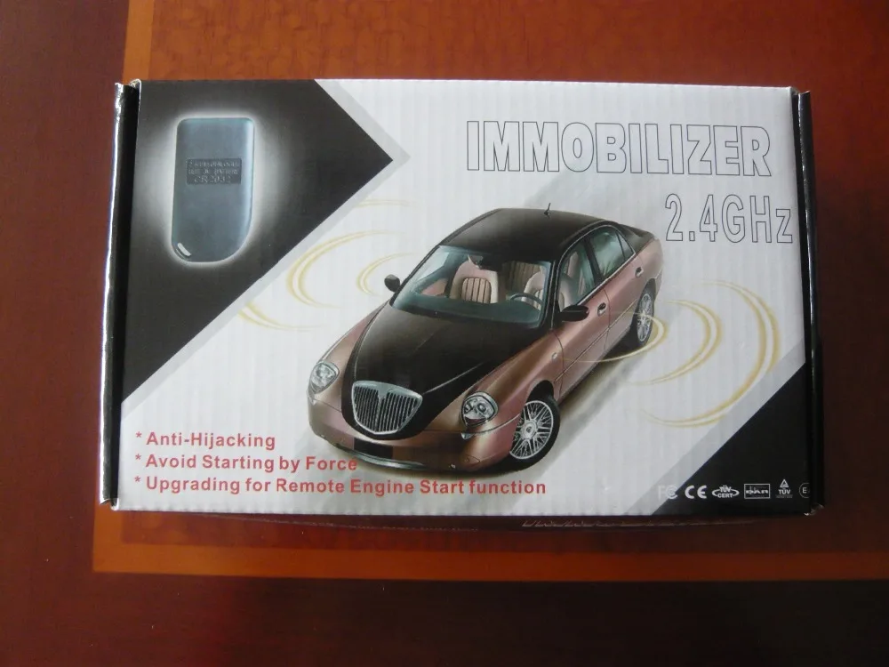 2016 English Version RFID 2.4 GHz wireless car immobilizer Anti-hijacking on and off intelligent anti-hijacking Free Shipping |