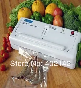 Гарантия Sinbo DZ-280 бытовой вакуумный упаковщик, фрукты упаковочные машины, пластиковый мешок запайки