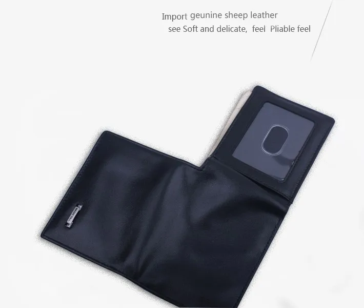 Простой дизайн Bellroy кошелек Топ Роскошный овечья кожа кошелек сумка