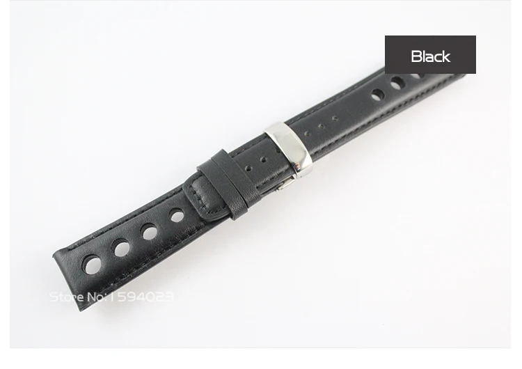 20 мм PRS516 T91 t044430a высокое качество Серебряная Бабочка Пряжка+ черный коричневый Пояса из натуральной кожи Смотреть Группы ремень