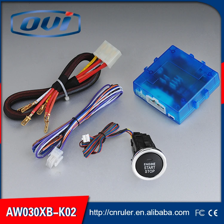 Ovi кнопка двигатель автомобиля старт стартер двигателя Кнопка Start Stop System |