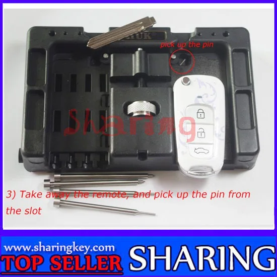 1 шт.) Флип Key Pin Remover складной пультов быстрое удаление Установка инструмент