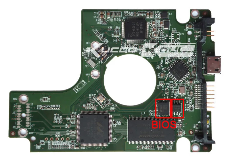 HDD PCB Логическая плата 2060-771754-000 REV A/P1 для WD 2,5 USB жесткий диск ремонт восстановления данных WD5000KMVV WD7500TMVV WD10TMVV