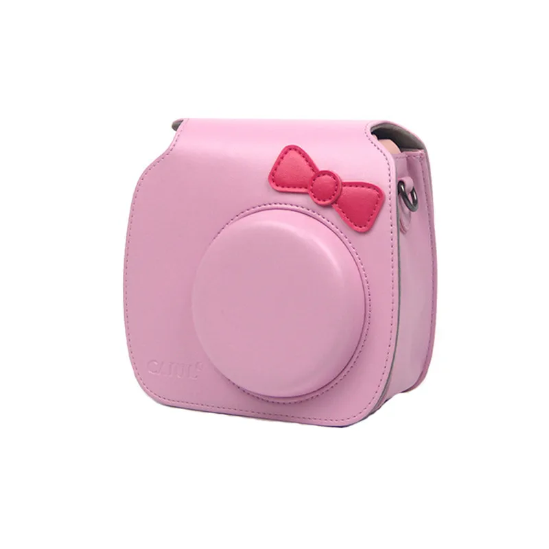 Fuji Fujifilm Instax Mini 7s 8 аксессуары для камеры кожаный чехол для сумки фото наклейки hello kitty зеркало для съемки селфи объектив крупным планом