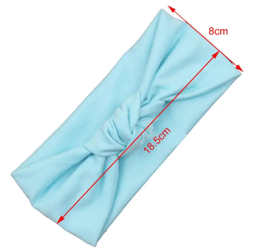 2017 Милая повязка на голову с бантом для маленьких девочек изображением чалма