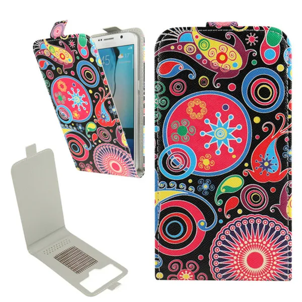 On Sale! Amazing Elegant Flip PU Printed Leather Case Cover For Alcatel one touch idol 6030x Universal 4.7&quot bags Gift K2 |