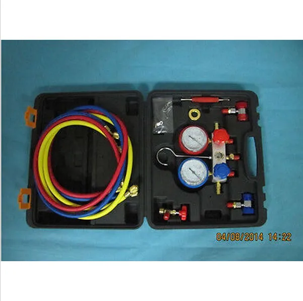 AC манометр набор автомобильной холодильного двухстороннее MST 134A|gauge set|gaugegauge manifold