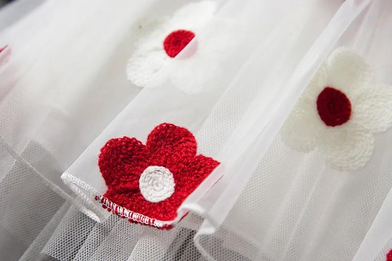 Красные синие детские платья для девочек платье принцессы с длинными рукавами