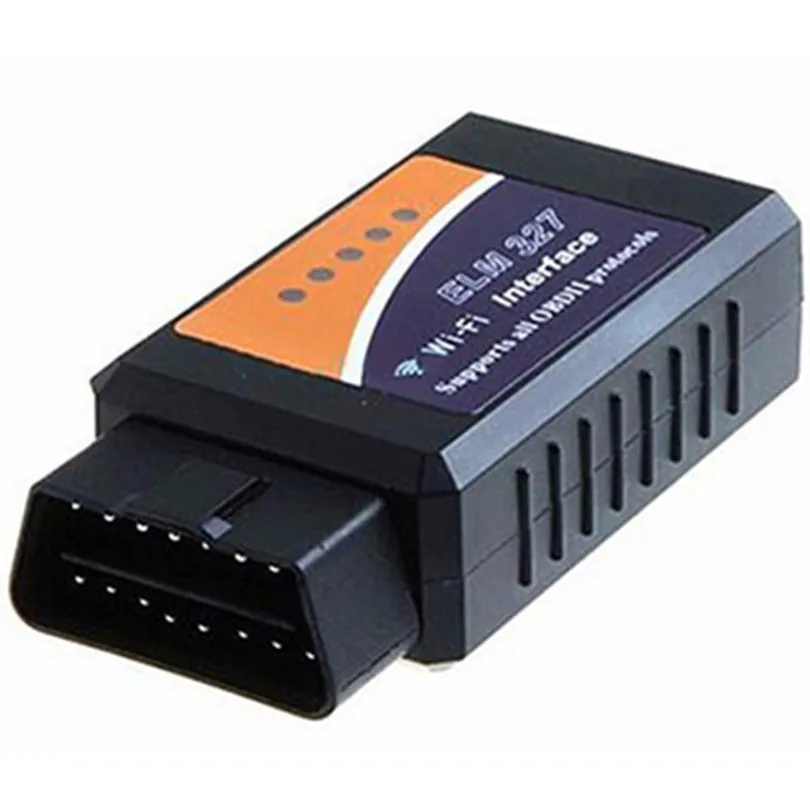 Цена по прейскуранту завода 50 шт./лот Wifi ELM327 v1.5 поддерживает все OBD2 OBDII протоколы