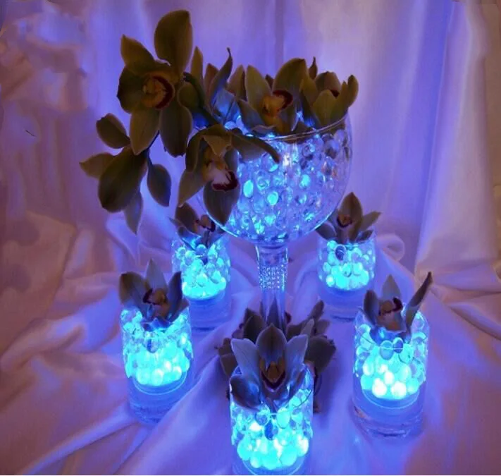 10 шт./партия твист к Swith вкл/выкл многоцветный Floralite Mini Tealight 3 светодиодный светильник для украшение для стеклянной вазы