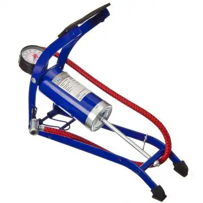 НАСОС НОЖНОЙ С МАНОМЕТРОМ МЕТАЛЛ 23X7СМ |foot pump|quality foot pumpinflatable pump |