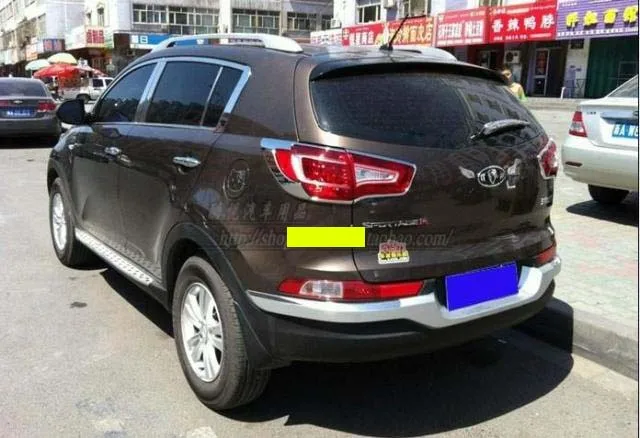 Для Kia Sportage 2010 2011 2012 2013 ABS хром задний светильник крышка лампы отделка 4 шт