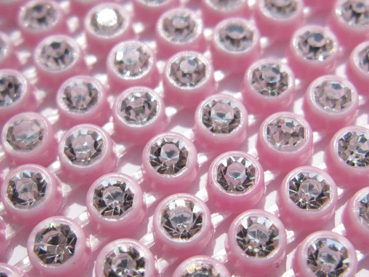 SS8 Plastic Crystal Rhinestone Banding Jewellery Making Accessories 10Yards/lot Crystal Rhinestone Banding Trim AM TAIDIAN