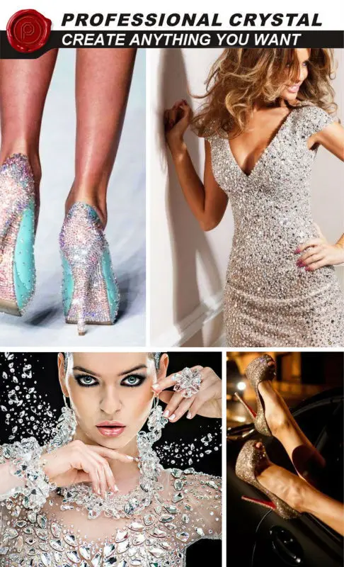Элементы Swarovski Rainbow Dark(RABDK)(без горячей фиксации/горячей фиксации) утюжок(ss5-ss34)(2 мм-7 мм) плоские прозрачные стразы