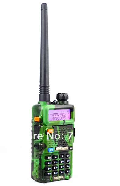 Baofeng УФ 5R камуфляж Цвет dual band двусторонней Радио динамик Baofeng UV-5R портативная рация 5 Вт UV5R портативный радио для автомобиля