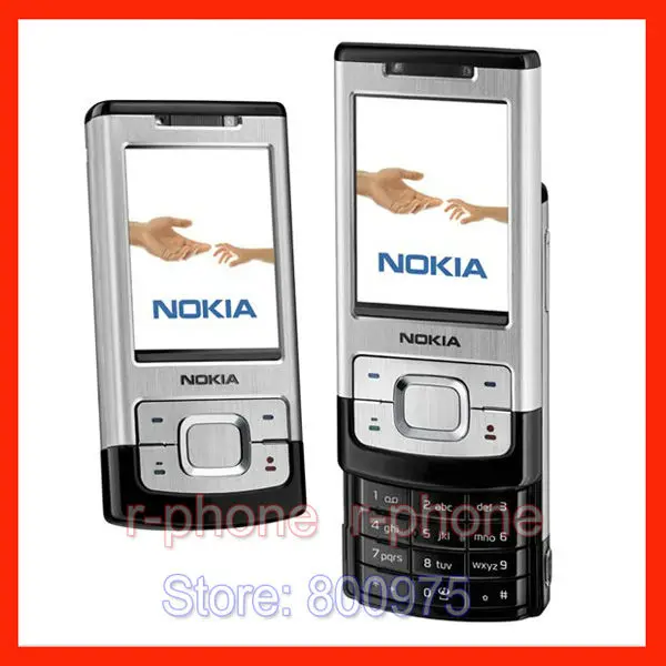 NOKIA 6700 Silder телефон Восстановленный 3g GSM разблокированный 6700s мобильный телефон зеленая английская клавиатура