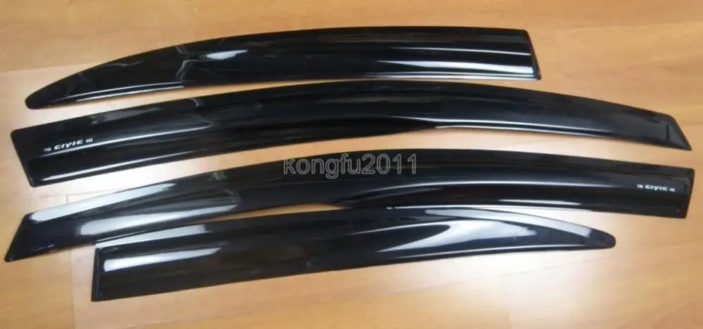 Для Honda Civic 2006 2007 2008 2009 2010 2011 окно козырек Vent Отражатель Дождь гвардии 4 шт