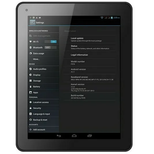 100 шт./лот Android 4,2 3g телефон 9,7 дюймов планшетный ПК MTK8389 четырехъядерный 1,2 ГГц 8 Гб rom Двойные камеры HDMI Bluetooth gps аналог ТВ