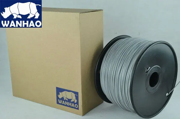 Wanhao Горячая PLA нити сланца серый цвет высокого качества, 1,75 мм