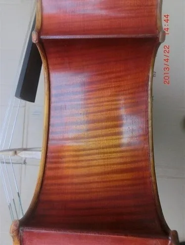 Виолончель 4/4 Размеры Strad Стиль с идеальное качество изготовления, 1 шт. сзади