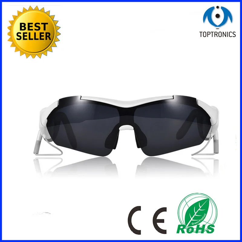 Модные умные сенсорные очки солнцезащитные с трехцветными линзами