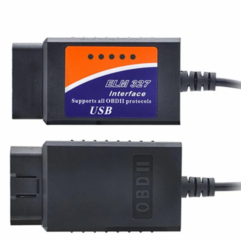 ELM327 USB V1.5 автомобильный диагностический кабель интерфейс поддерживает все