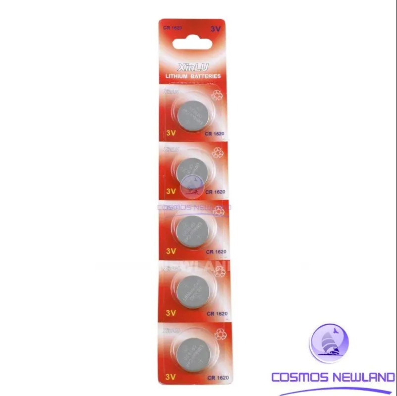 10 шт./лот CR1620 1620 ECR1620 DL1620, 280-208, 5009LC кнопочный элемент батарея монетного типа для часов duct Fan Батарея