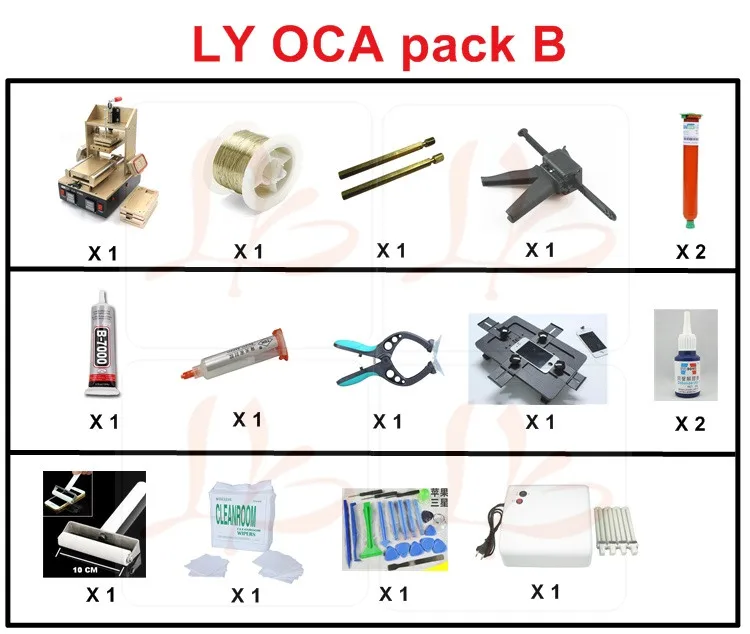 

LY 998 lcd сепаратор B для ремонта 9-дюймового мобильного экрана