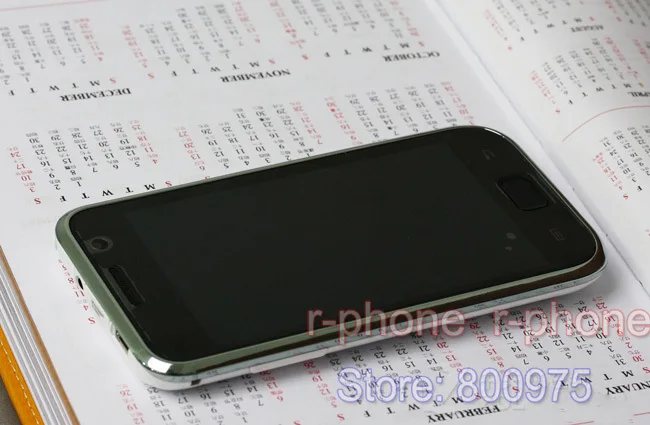 Восстановленный samsung I9000 Galaxy S мобильный телефон 3g WiFi gps 5MP 4," сенсорный экран смартфон