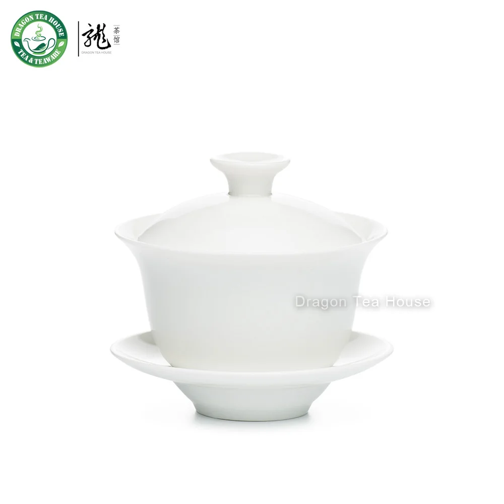 Zhenchangshun белая керамическая Gaiwan 100 мл 3 4 флоса|gaiwan ceramic|white gaiwangaiwan white |