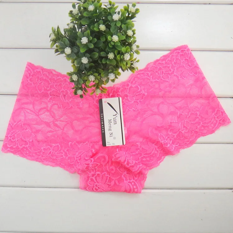 Партия 120 шт. сексуальные брифы Короткие прозрачные кружевные хипстерские