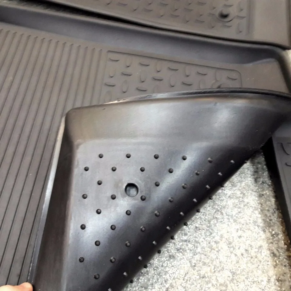 Резиновые коврики для Kia Cerato II (2009 2012) с высокими бортиками (Seintex 01482)|rubber floor mat|floor