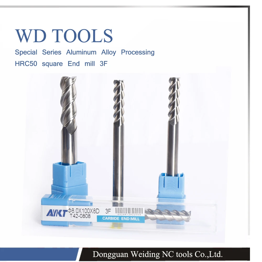 Бесплатная доставка 5 шт. бит для фрезерного станка с 3 канавками 0 x 50lx3d магазин