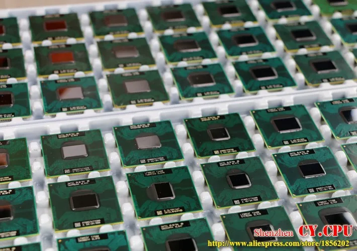 intel cpu ноутбук Core 2 Duo T7300 cpu 4M Socket 479 cache/2,0 GHz/800/двухъядерный процессор для ноутбука