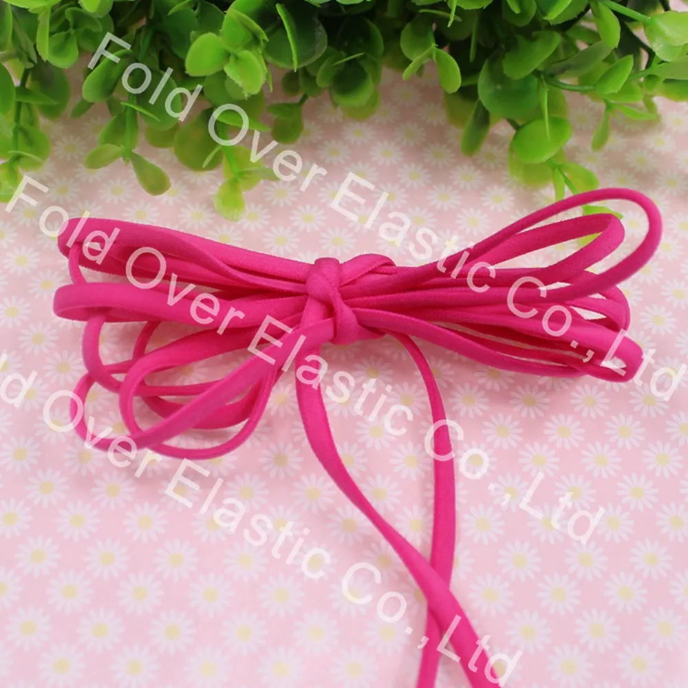 5 мм #92107 крошечная эластичная нейлоновая нить невероятно розовый цвет для одежды