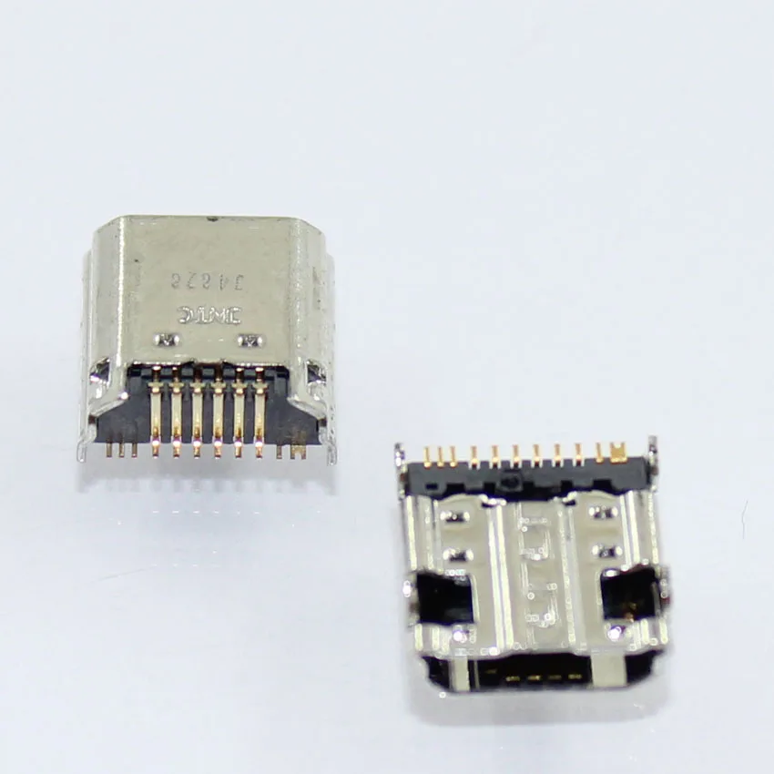 10 шт./лот разъем зарядного устройства Micro USB для Samsung Galaxy Tab 3 P5200 P3200 Jack|usb port connector|usb
