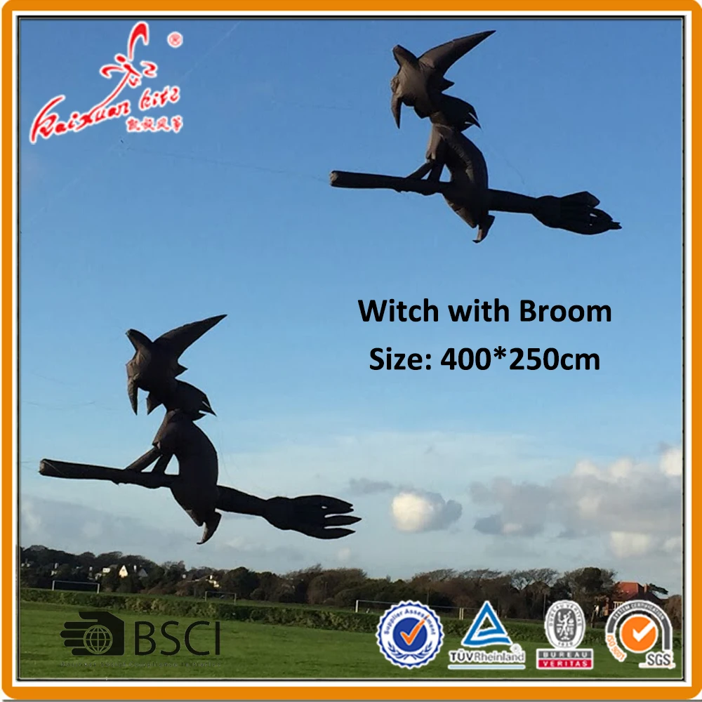 400*250 см ведьма с метлой для стирки надувная лампа от Weifang kaixuan kite factory|kite factory|show