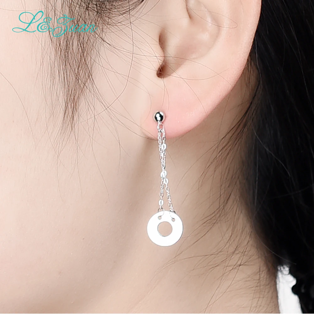 L &amp zuan модные выразительные стильные круглые ювелирные изделия из стерлингового