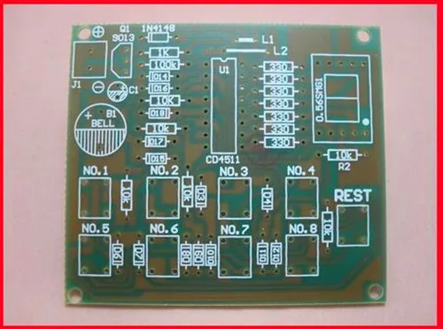 8 Responder/CD4511 электронный комплект/DIY электронные части обучение Конкурс/электронный компонент