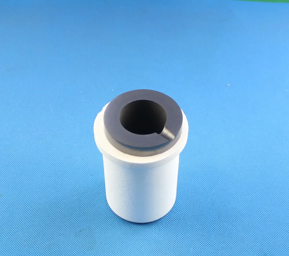 Высокая чистота плавления графитовый кварцевый тигель индукционный нагреватель