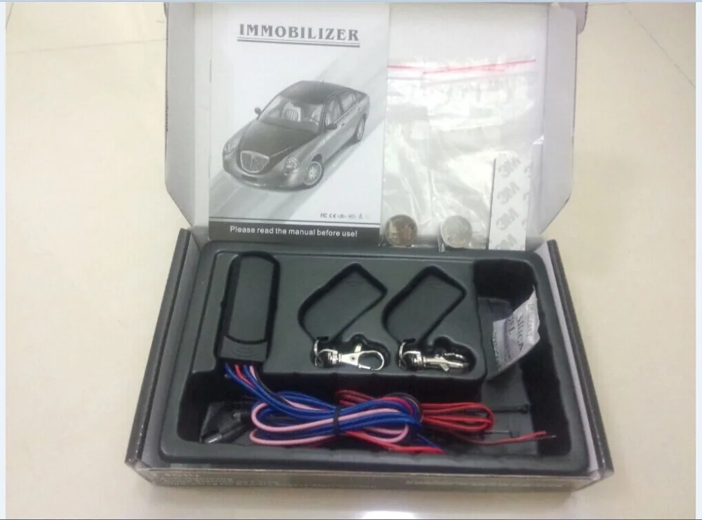 2016 English Version RFID 2.4 GHz wireless car immobilizer Anti-hijacking on and off intelligent anti-hijacking Free Shipping |