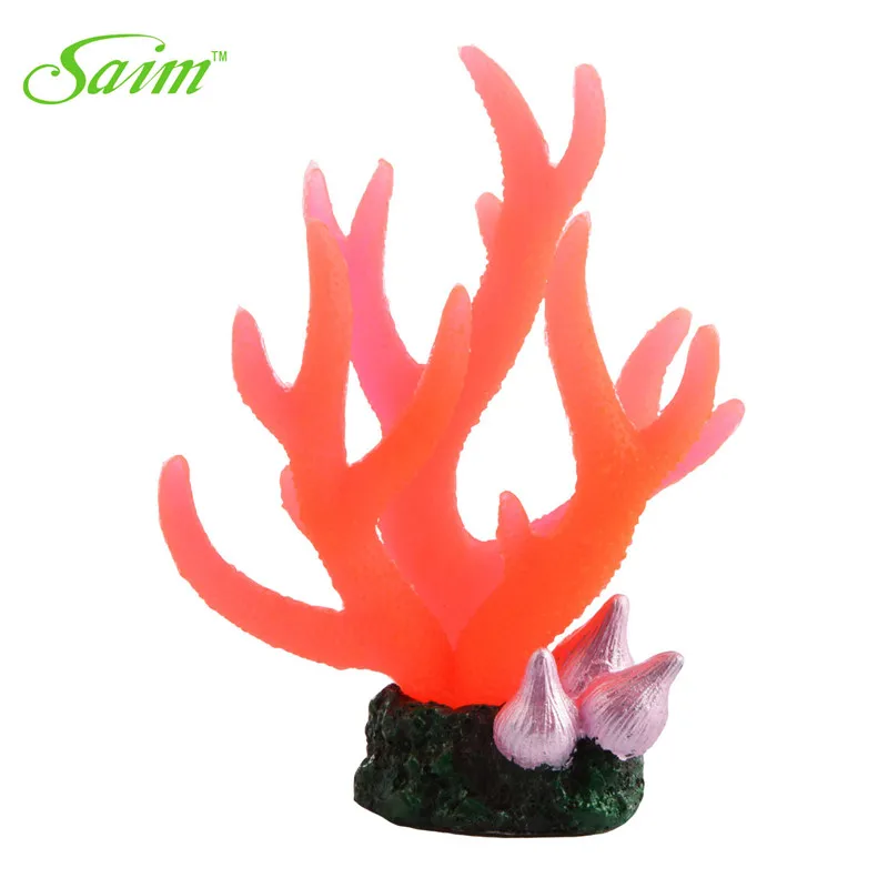 5 7 &quotаквариумный коралл украшение для аквариума пластиковые мягкие кораллы