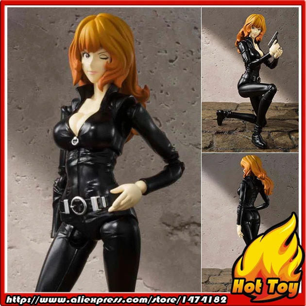 100% оригинальная экшн фигурка бандаи тамашии натиска S.H. Figuts (SHF) Fujiko Mine от &quotLupin