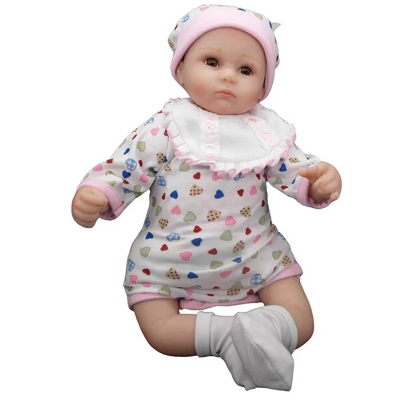 Силиконовые куклы Новорожденные с одеждой реалистичные мягкие реборн для детей