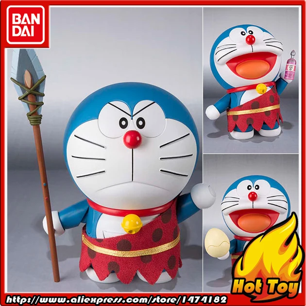 100% оригинал BANDAI Tamashii робот духи фигурка №194 Doraemon из &quotNobita and Birth of Japan&quot|doraemon